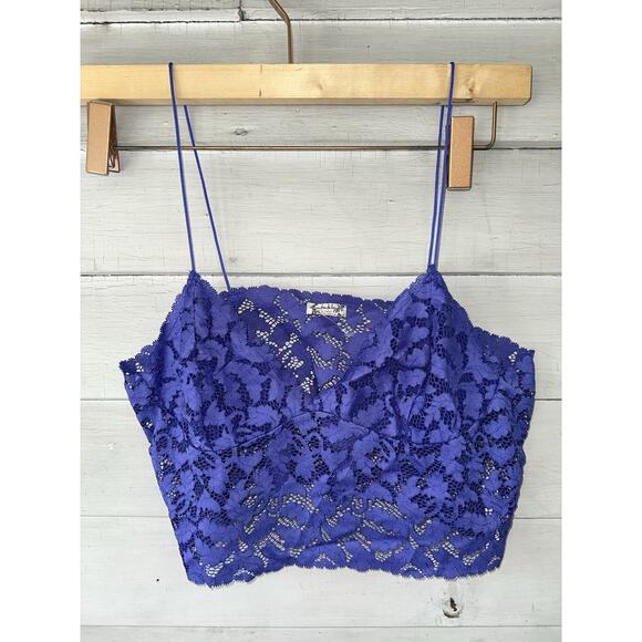 Free People Other - Free People Intimately Lace Bralette Size Large